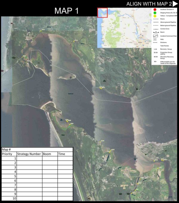 River Map 2: Tongue Point to Grass Island