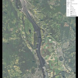 River Map 2: Tongue Point to Grass Island