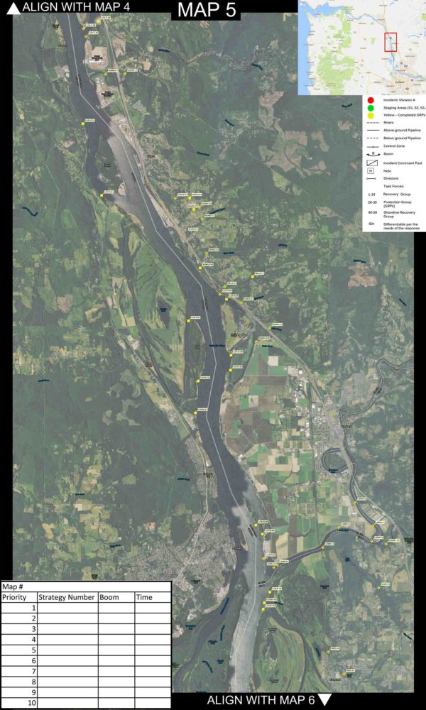 River Map 2: Tongue Point to Grass Island