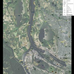 River Map 2: Tongue Point to Grass Island
