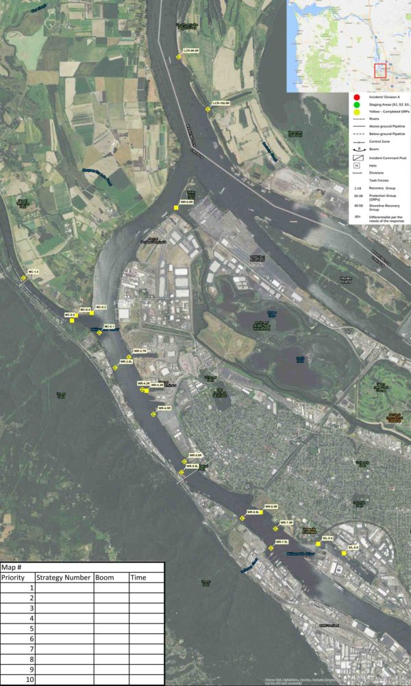 River Map 2: Tongue Point to Grass Island